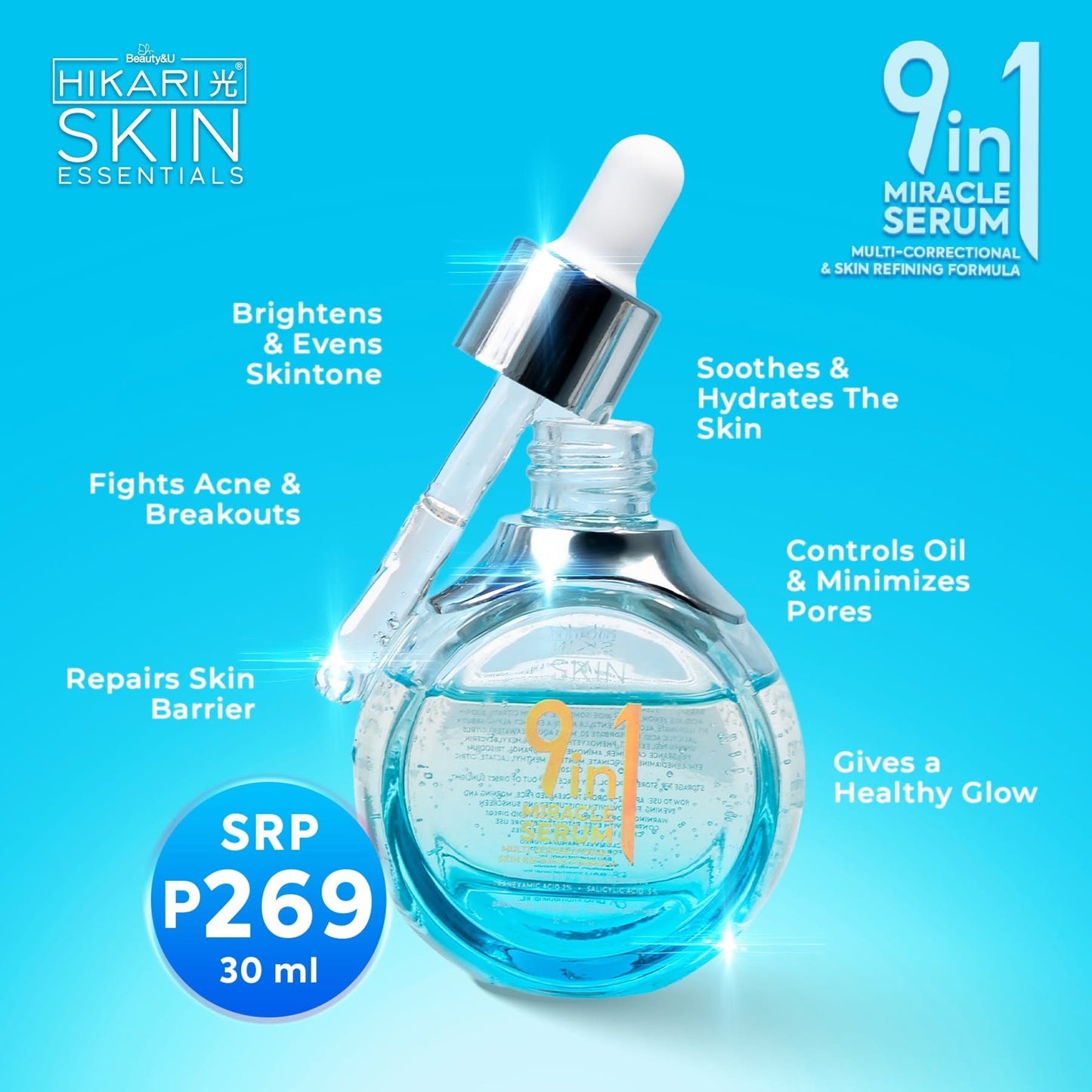 Hikari 9in1 Miracle Serum 30ml