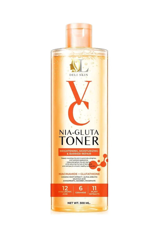 Deli Skin Vc Nia-Gluta Toner Niacinamide-Glutathione 300ml