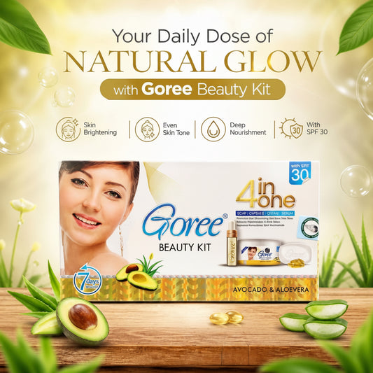 Goree Beauty Kit 4 in 1 (Avocado & Aloe Vera)