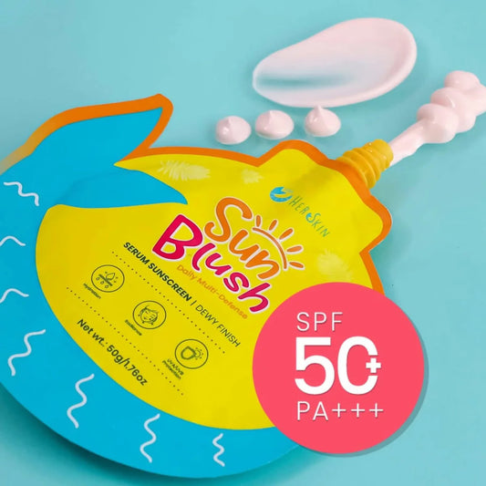 HerSkin - Sun Blush Serum Sunscreen SPF 50 PA+++ - 50g