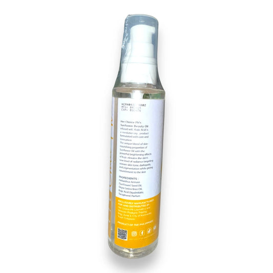 HerChoicePh - Sunflower Beauty Oil with Kojic Acid 100ml