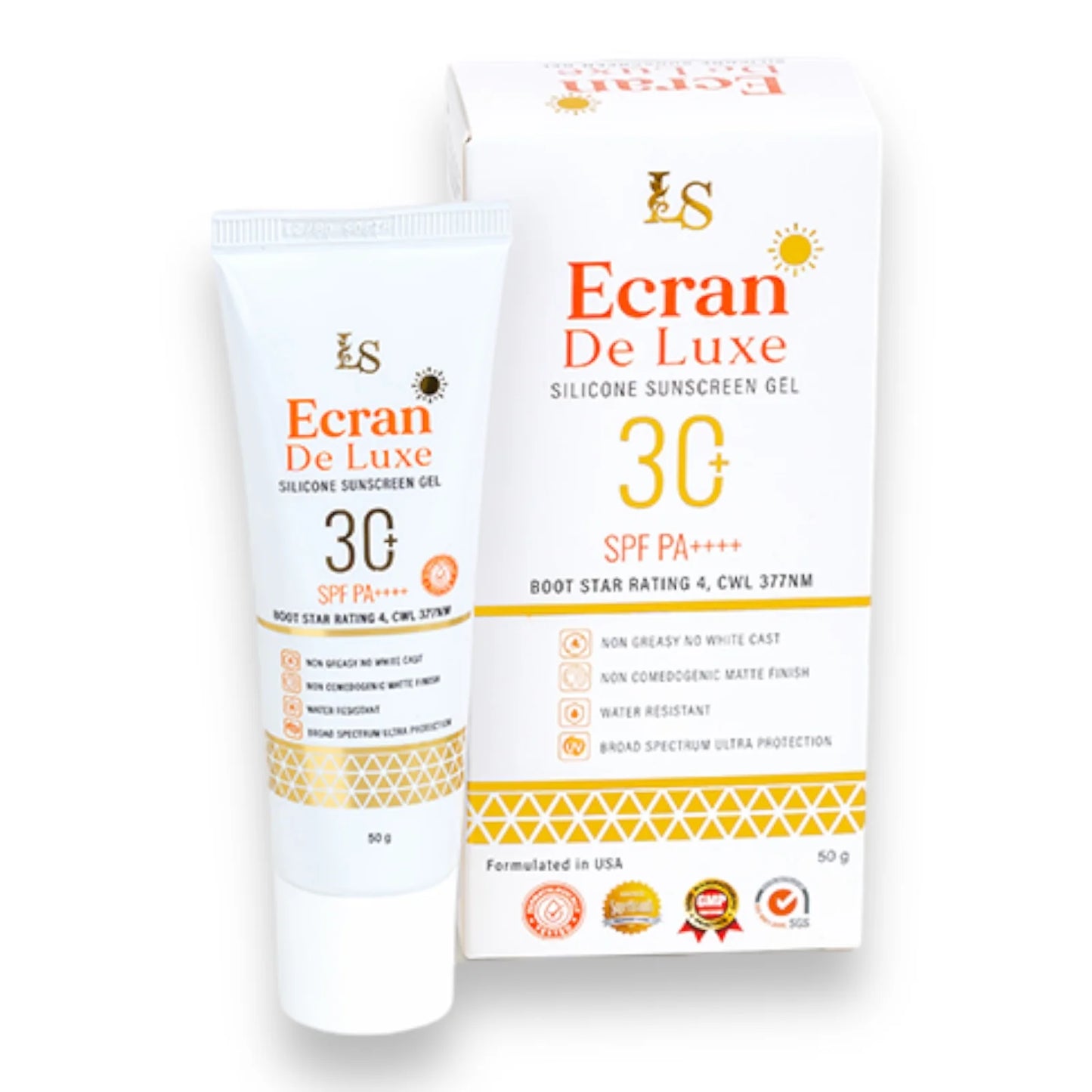 Luxe Skin - Ecran De Luxe Sunscreen Gel SPF 30+ (50g