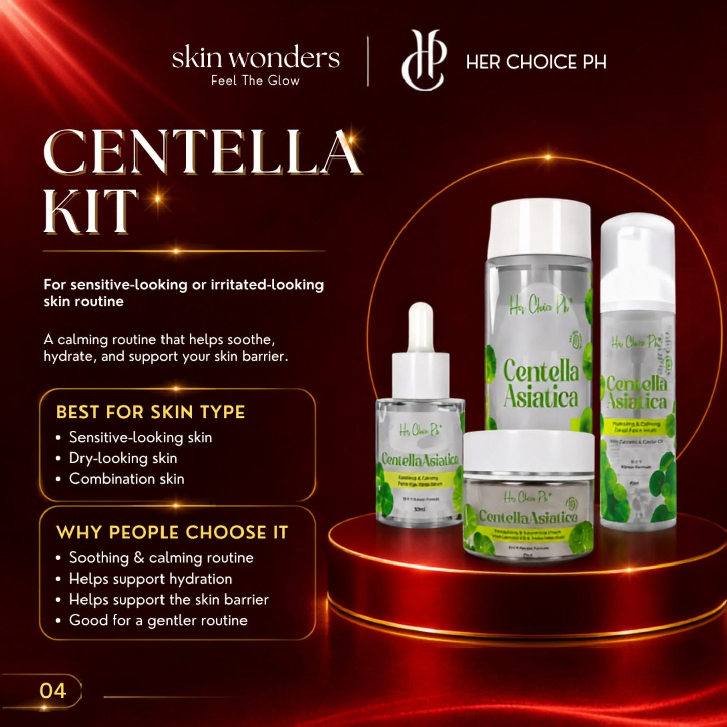 HerchoicePh Centella Asiateca Set