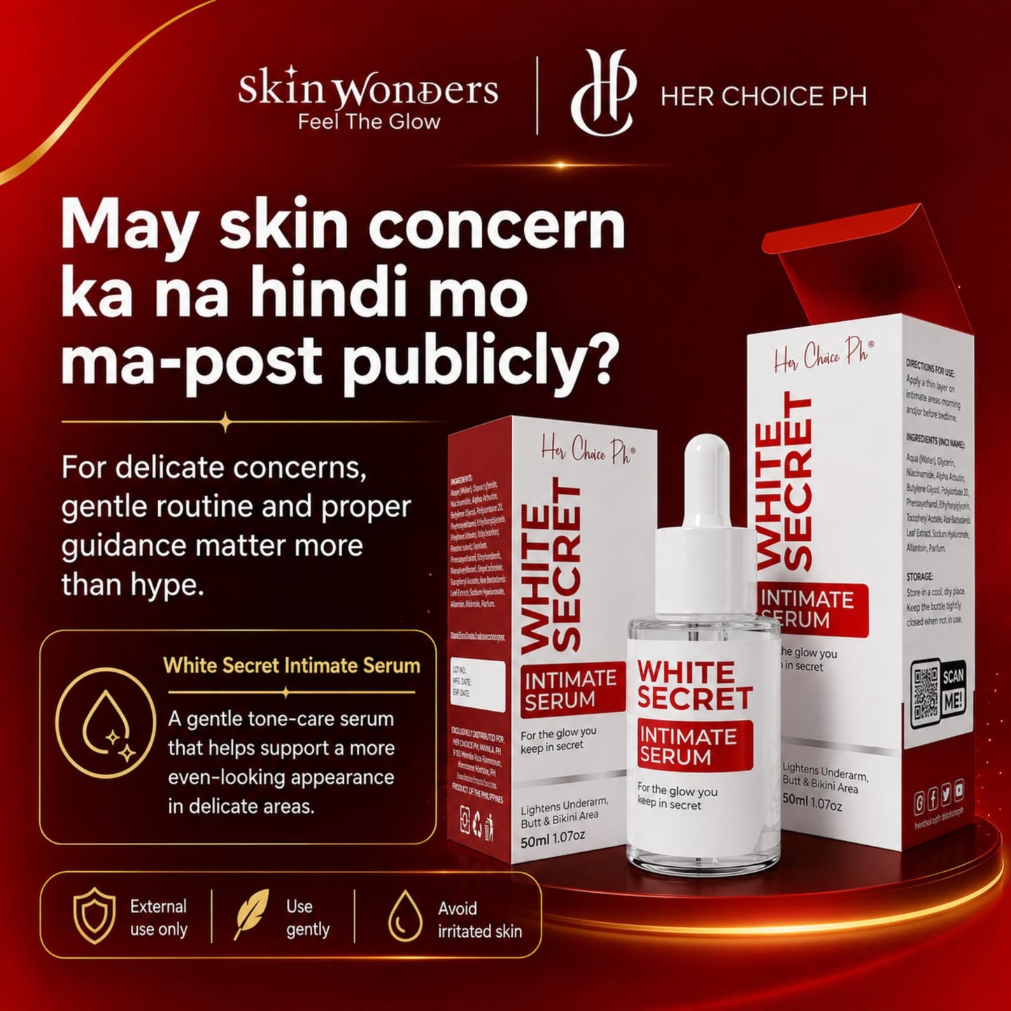 Herchoice White Secret Serum