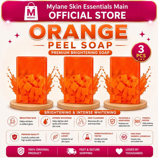 Misaki Premium Brightening Orange Peel Soap
