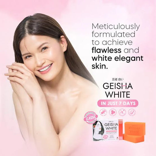 Geisha White - Scar and Blemish - Skin Brightening Bar - CLASSIC (Pink) (buy1get1 free)