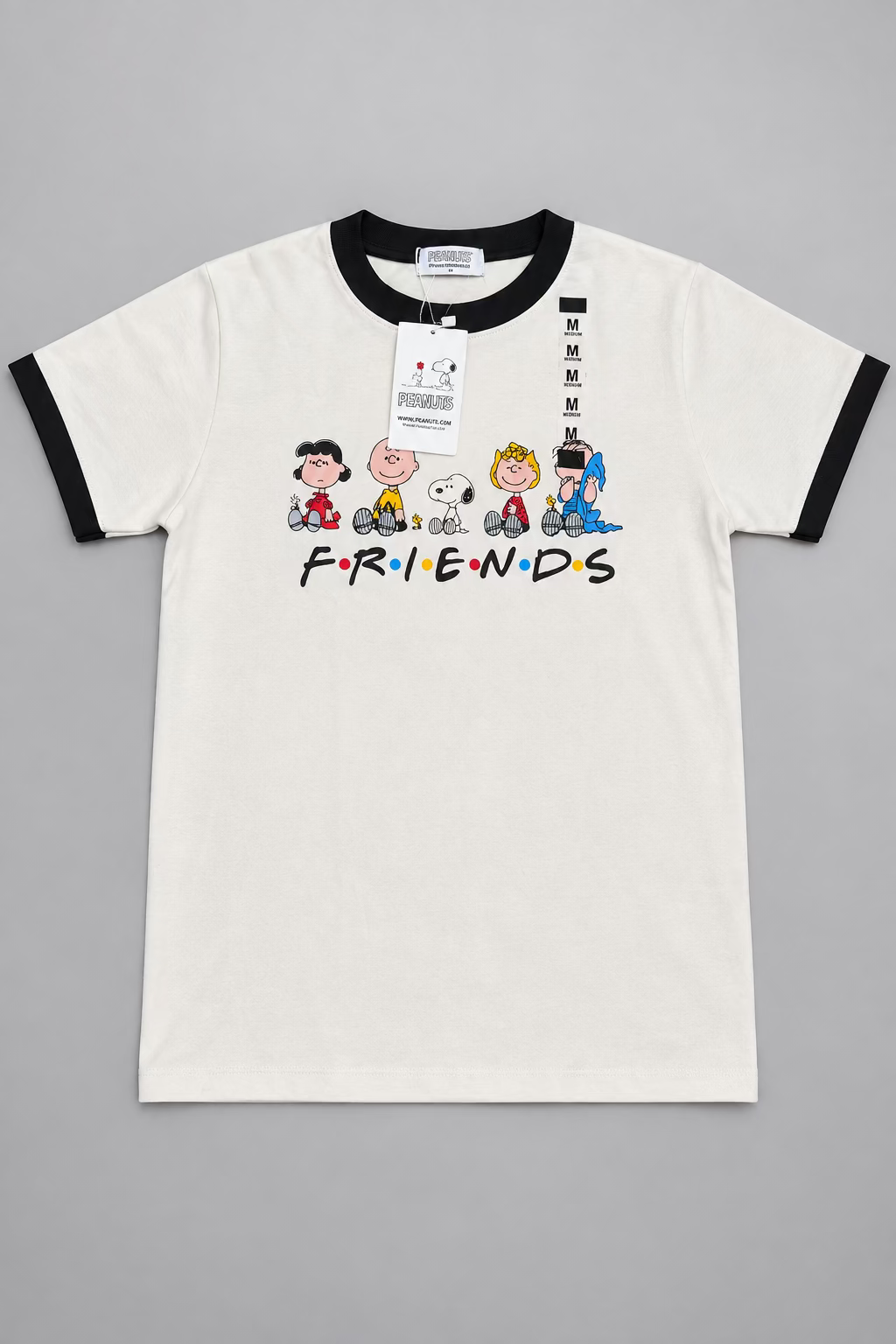 Peanuts Friends Ringer Tee