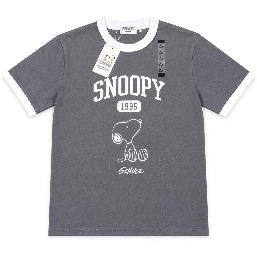 Peanuts Friends Ringer Tee