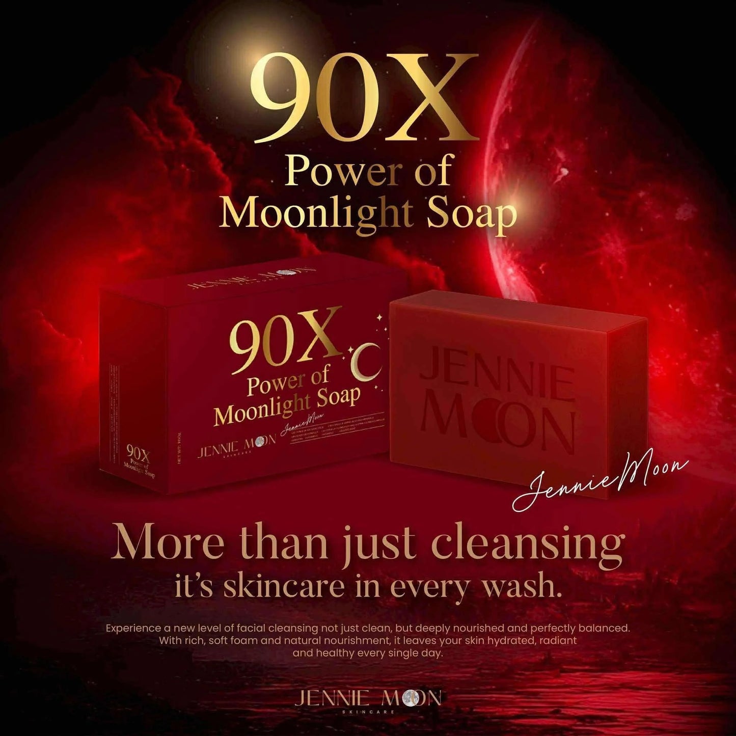 Jennie Moon - 90X Power of Moonlight Soap 160g