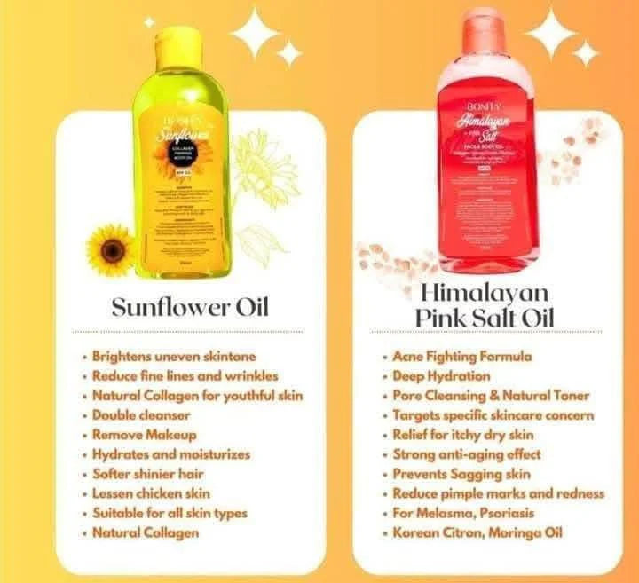 Bonita Sunflower Collagen Firming Body Oil SPF 30 100ml