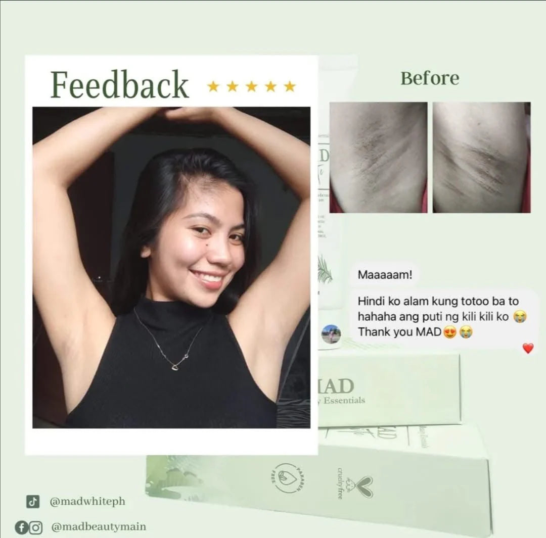 MAD White Whitening Underarm Deo Cream 30g