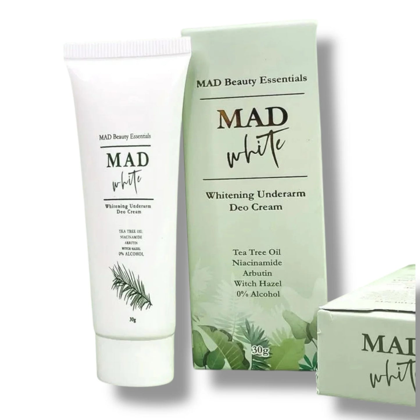 MAD White Whitening Underarm Deo Cream 30g