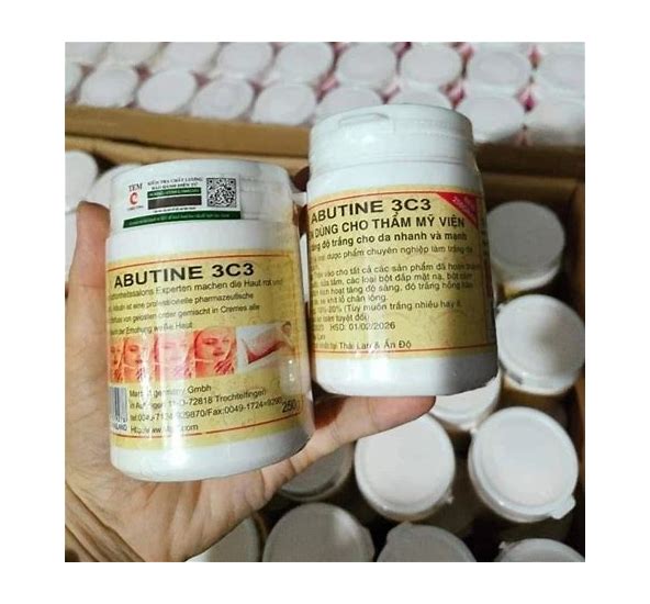 Abutine 3C3 Skin Whitening Booster Body Cream 250G