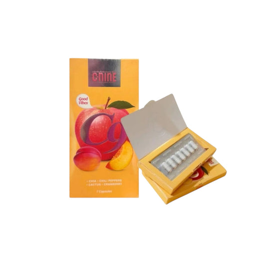 C-NINE C9 Dietary Supplement - 7 Capsules with Chia, Chili Peppers, Cactus & Cranberry