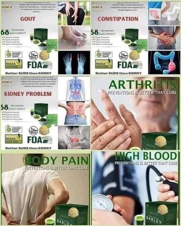 I AM - Amazing Pure Organic Barley - Powdered Drink Mix from Australia | 3g x 10 sachets