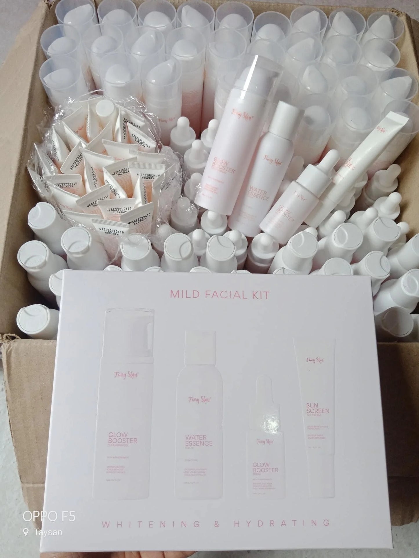 Fairy Skin Mild Facial Kit - Maintenance set - Non-peeling Set