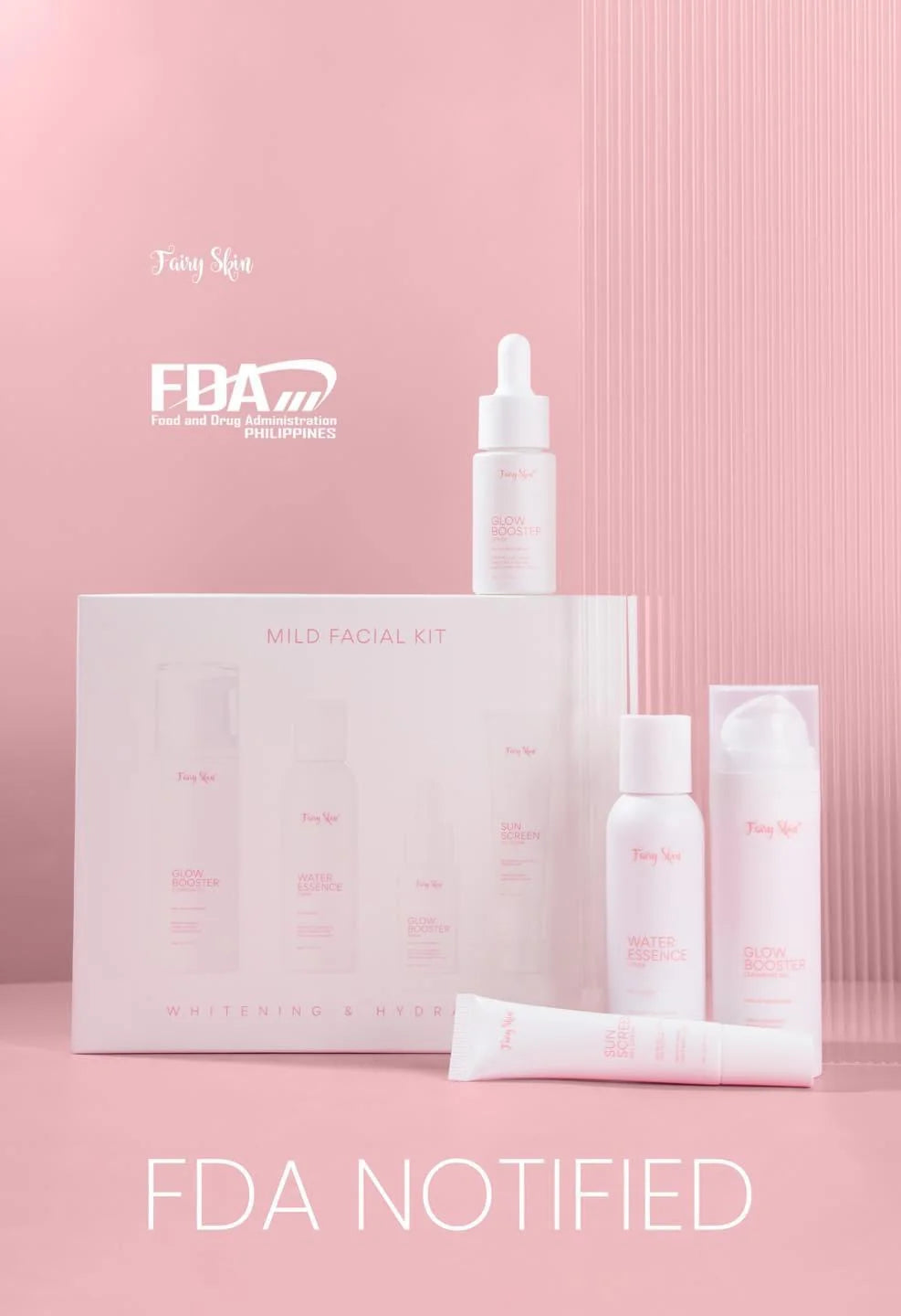 Fairy Skin Mild Facial Kit - Maintenance set - Non-peeling Set