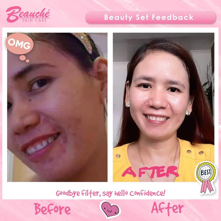 Beauche Beauty Set (Dark pink)