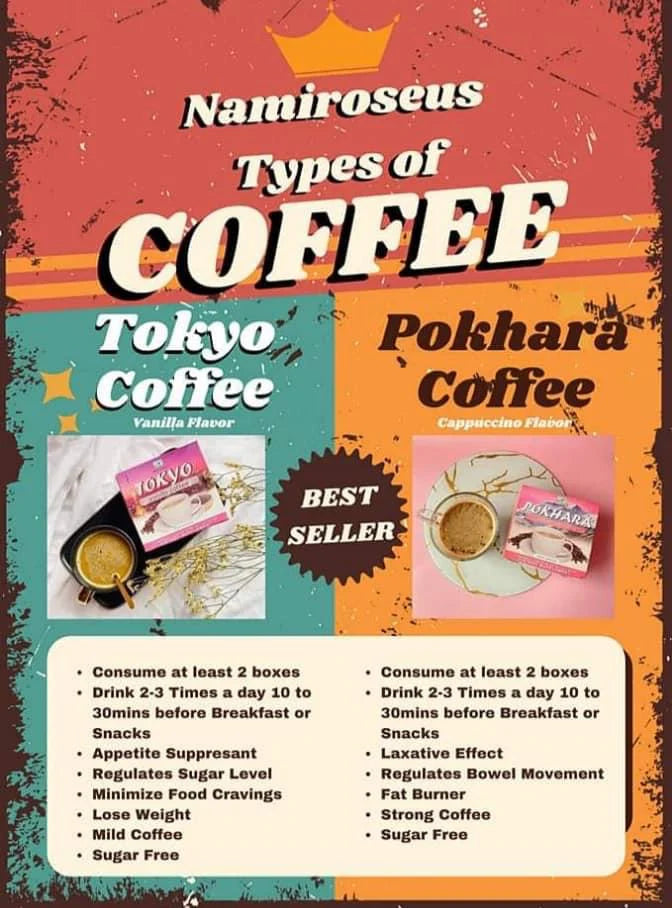 Tokyo Vanilla Coffee - NAMIROSEUS Coffee 10 x 21g