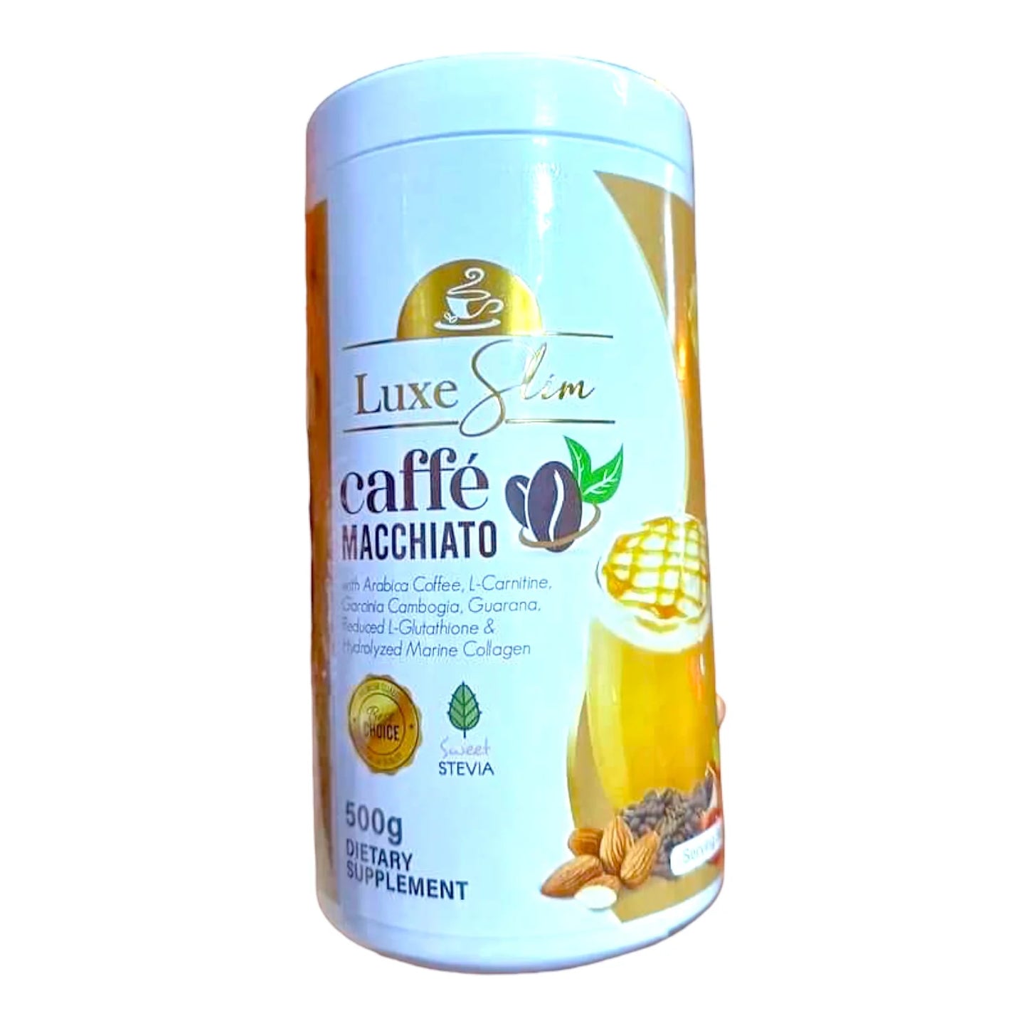 Luxe Slim - Caffe Macchiato - Canister 500g