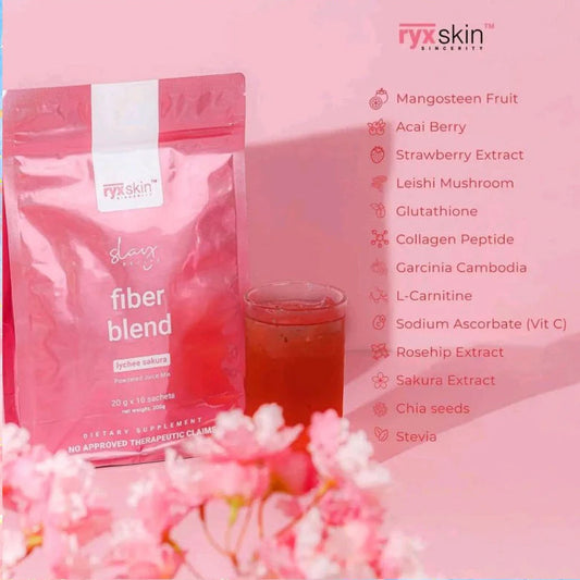 Ryx Skin Fiber blend Lychee Sakura | 10sachets