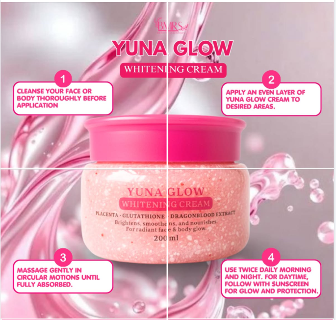 YUNA GLOW Whitening Cream